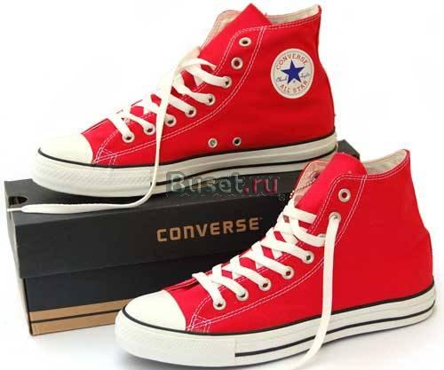 Кеды Converse красного цвета, новые, 42.5 р-р Москва
