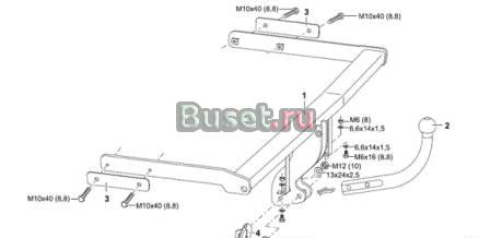 Фаркопы на Ford Москва