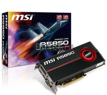 Игровая видеокарта MSI Radeon HD5850 OC Edition Москва