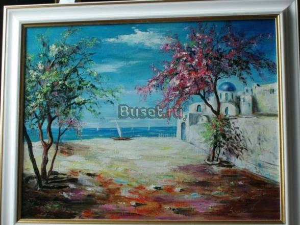 Картина "Греческий пейзаж" Москва