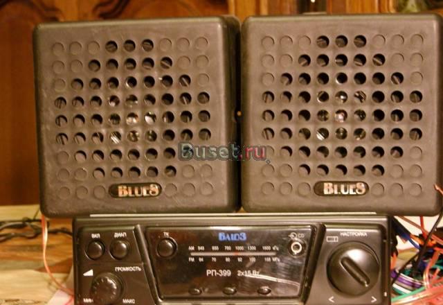 радиоприемник "Блюз" РП399 + колонки "Блюз 6АС-1" Москва