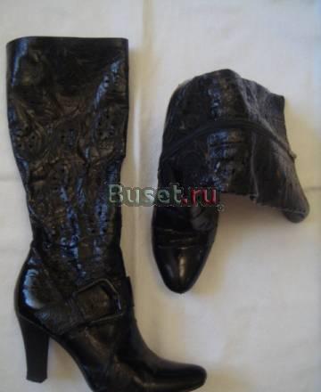 Демисезонные сапоги, без подклады.реплика fendi Москва
