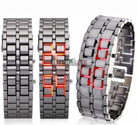 LED Наручные Часы Железный  Самурай iron samurai Москва