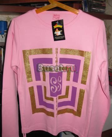 Футболка длин рукав "Лабиринт" для дев рост152 Санкт-Петербург