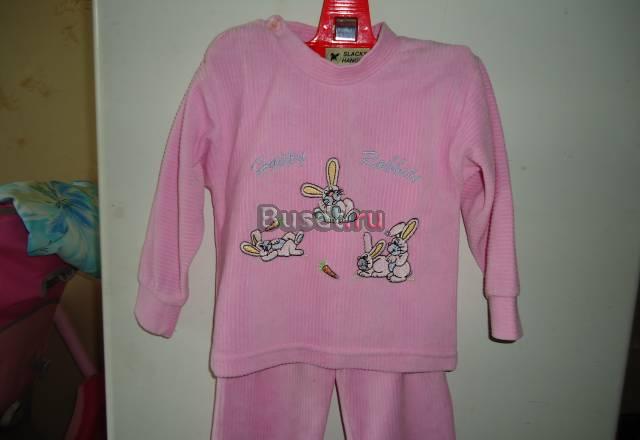 Костюмчик плюшевый р80 Москва