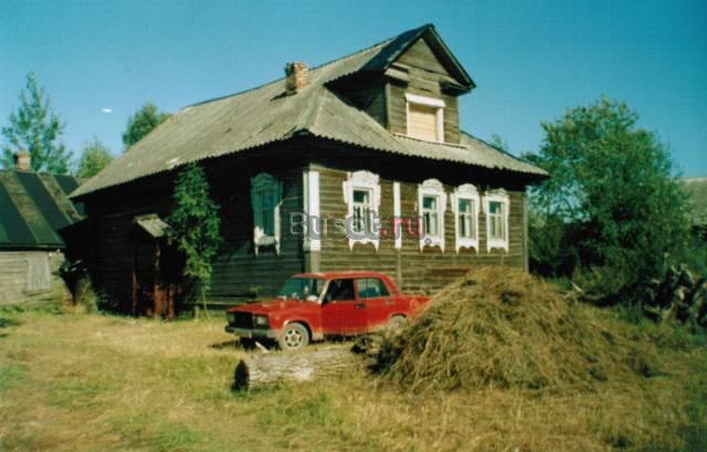 Участок с зимним деревянным домом Калязин