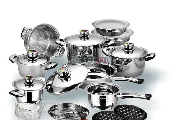 Набор посуды (23 предмета), VS-1003 Москва