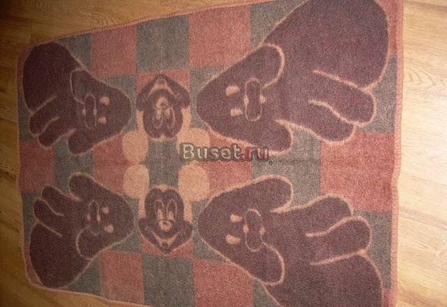 Детское одеяло ч/ш Москва