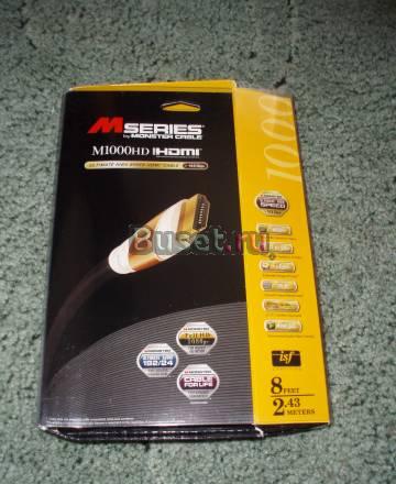 Hdmi Кабель Monster Cable hdmi M1000HD 2.44m Санкт-Петербург