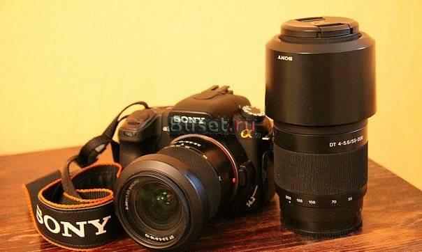 Sony alpha a350 + два объектива Санкт-Петербург