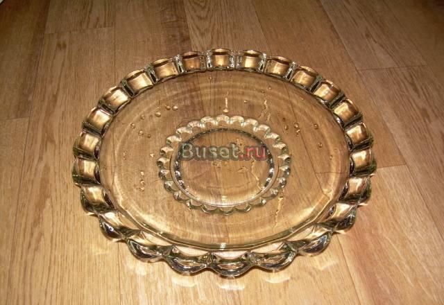 Блюдо стекло Москва