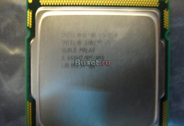 Продам Intel Core i5-750 Новый, гарантия год Москва