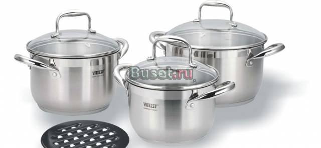 Набор посуды (7 предметов), VS-1551 Москва