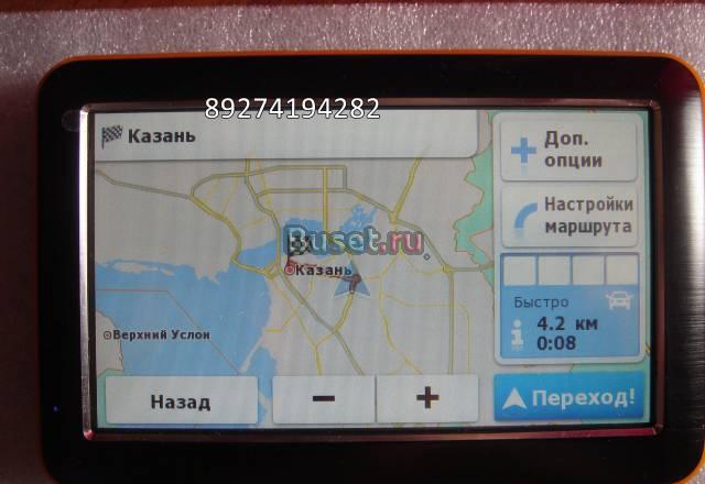 GPS навигатор (+ аудио-видеоплеер,игры, и др.) Казань