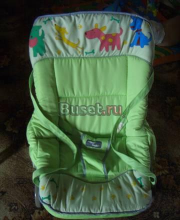 Детский шезлонг Happy Baby Bouncer Woody Москва