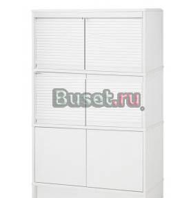 Шкаф трехярусный "Эффектив" ikea (имеется 2 шт) Москва