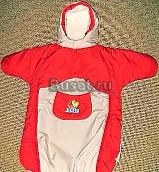 Зимний конверт- комбинезон  0-6 месяцев Москва