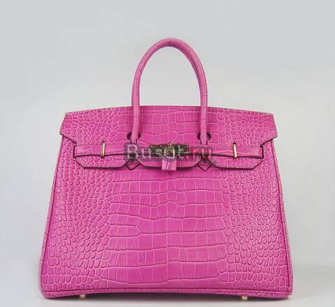 Hermes Birkin фуксия крокодил сумка в Москве Москва