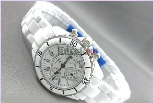 Часы chanel J12 металлический браслет в наличии Москва