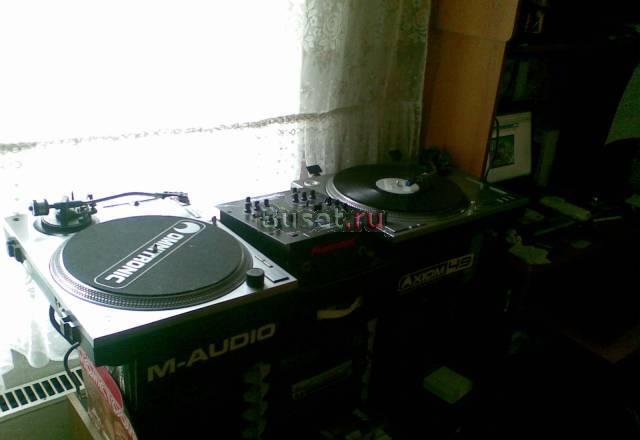 Dj комплект виниловые проигрыватели вертушки Москва