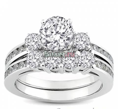 Кольцо с бриллиантами 1.50 карат  новое Москва