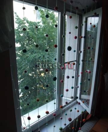Шторы из войлока, handmade Москва