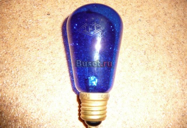 Синяя лампочка 1928 года Москва