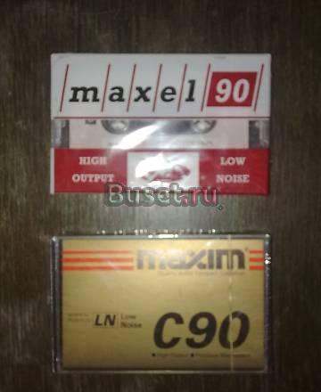 Аудиокассеты новые 90 мин 2 шт Санкт-Петербург