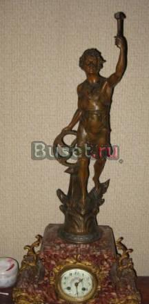 Каминные часы 1893 год Францыя Москва