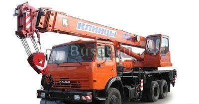 Продается автокран "Клинцы" 25т. на базе Ка Санкт-Петербург