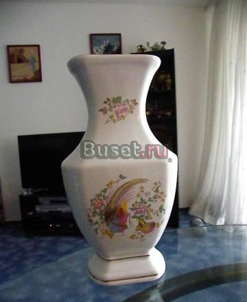 Фарфоровая ваза. Франция. Лимож Москва