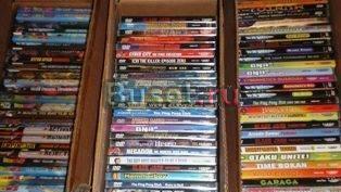 100 DVD дисков с фильмами Москва