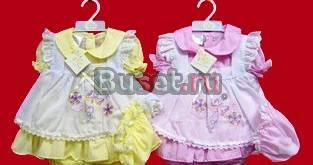 Комплектплатье,фартук,шортики,кружевной бере Москва