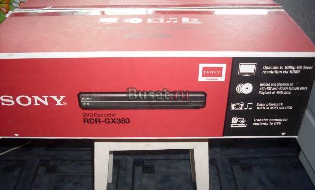 Рекордер DVD "sony-GX380" новый Санкт-Петербург