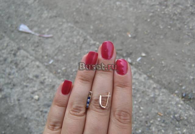 Детские новые золотые серьги Москва