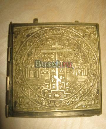 Староверческий складень "Диисус" 18-19 век Москва