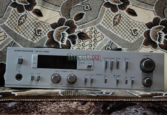 Усилители Электроника ЭФ-017 и Радиотехника У-101 Коряжма