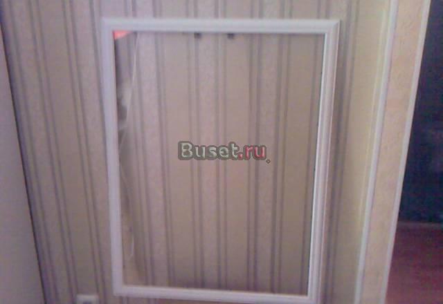 Большая настенная белая рамка для картины Москва