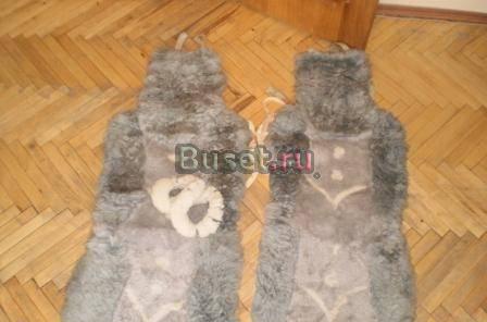 Зимние меховые универсальные чехлы Москва