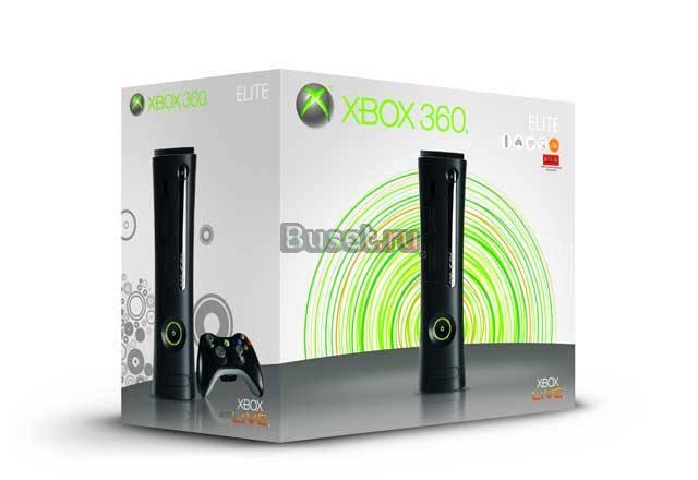 Xbox 360 Elite 120 GB (jasper) + игру halo 3 odst Москва