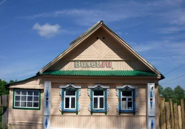 Дом бревенчатый в заповеднике (деревня Глебовка) Муром