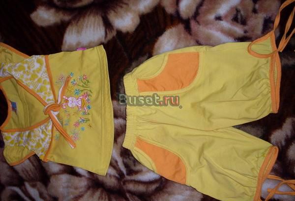 Летний костюмчик с бриджиками Санкт-Петербург