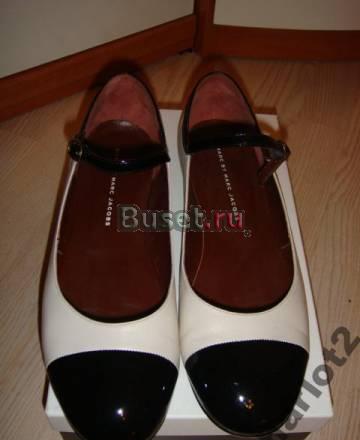 Туфли-балетки, marc jacobs, р. 39-40, оригинал Москва