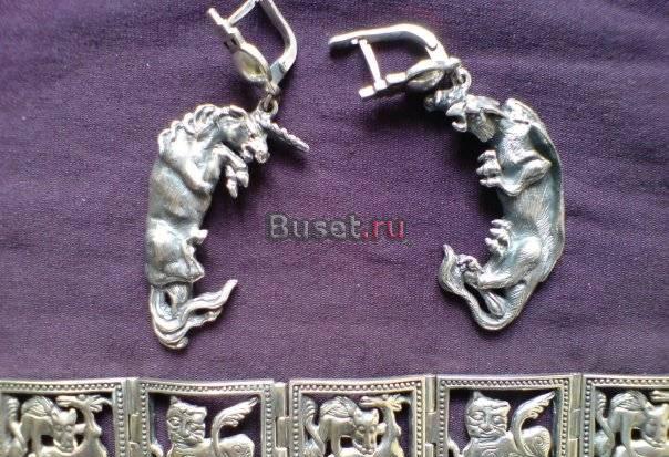 Серьги "Готика" Санкт-Петербург