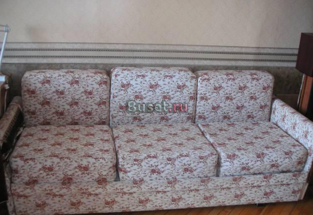 Софа в гобеленовой обивке+ковёр-палас+TV-в дар Москва