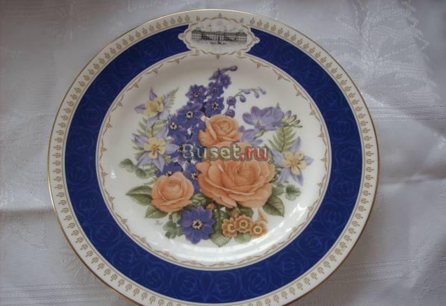 Декоративная тарелка Москва