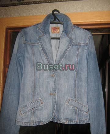 Модная джинсовая куртка-пиджак  р.44-46 Санкт-Петербург