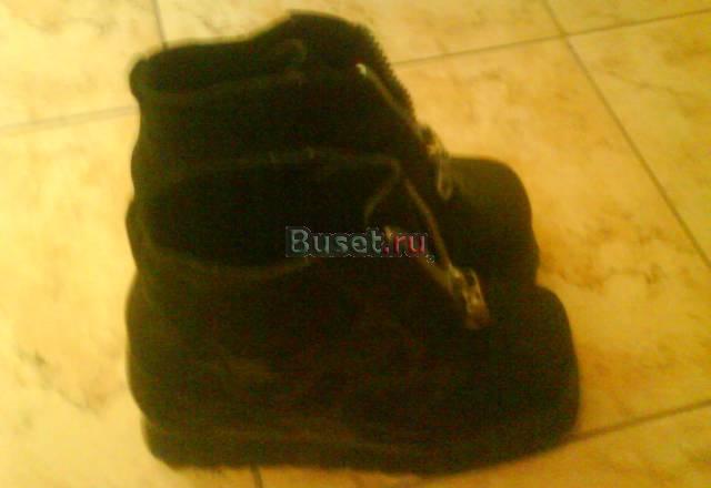 Ботинки из искусственной замши Санкт-Петербург