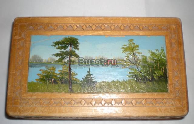 Старинная деревянная шкатулка Москва