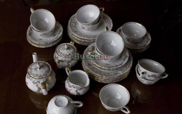 Чайный сервиз фарфор гдр Москва
